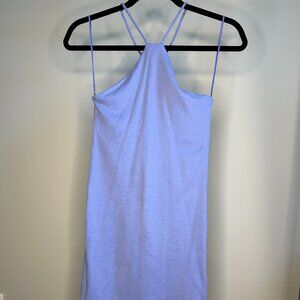 ZARA Periwinkle Purple/Blue Mini Dress
